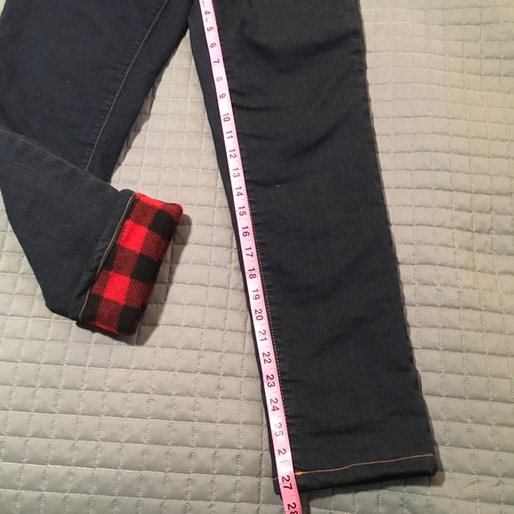Eddie Bauer fleece lined jeans 4p - Picture 3 of 7